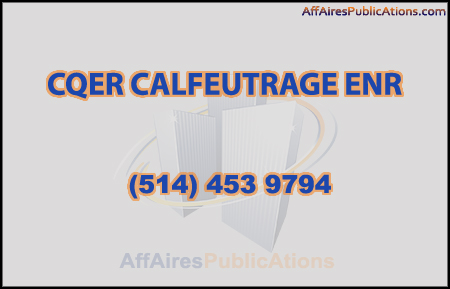 CQER CALFEUTRAGE ENR