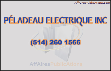 PÉLADEAU ELECTRIQUE INC