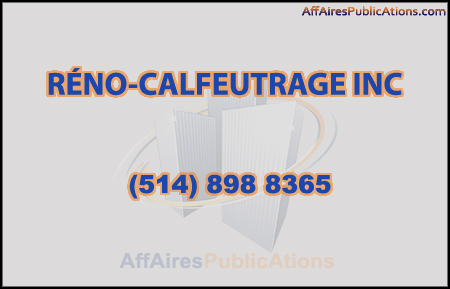 RÉNO-CALFEUTRAGE INC