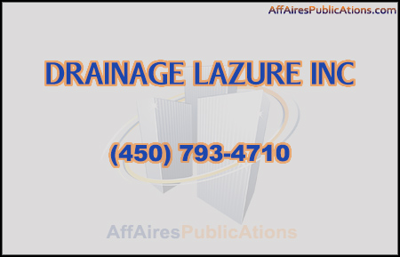 DRAINAGE LAZURE INC