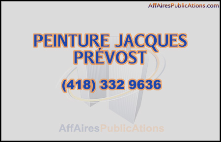 PEINTURE JACQUES PRÉVOST