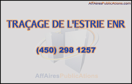 TRAÇAGE DE L&rsquo;ESTRIE ENR