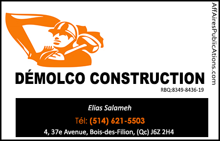 DÉMOLCO CONSTRUCTION