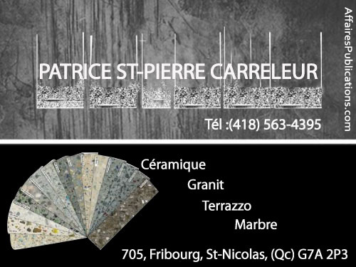 PATRICE ST PIERRE CARRELEUR INC