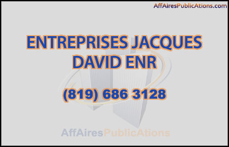 ENTREPRISES JACQUES DAVID ENR