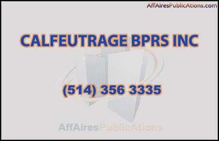CALFEUTRAGE BPRS INC