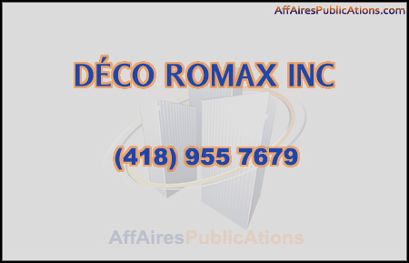 DÉCO ROMAX INC