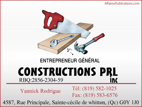 CONSTRUCTIONS PRL INC