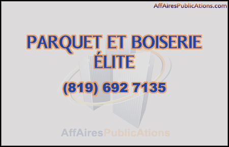 PARQUET ET BOISERIE ÉLITE
