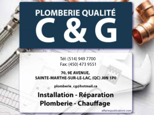 PLOMBERIE QUALITÉ C & G INC