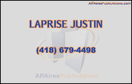 LAPRISE JUSTIN