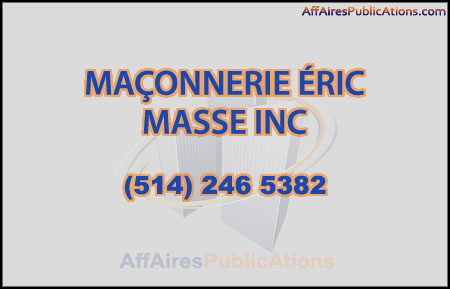 MAÇONNERIE ÉRIC MASSE INC