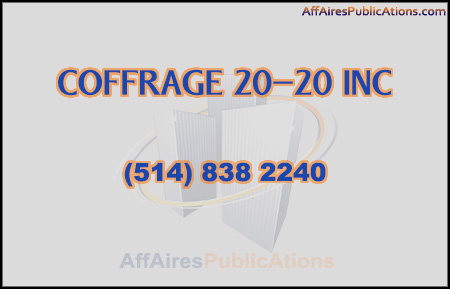 COFFRAGE 20-20 INC