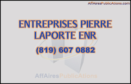 ENTREPRISES PIERRE LAPORTE ENR