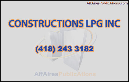 CONSTRUCTIONS LPG INC