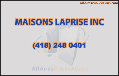 MAISONS LAPRISE INC