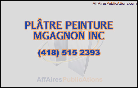 PLÂTRE PEINTURE MGAGNON INC