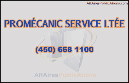 PROMÉCANIC SERVICE LTÉE