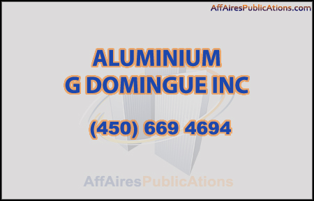 ALUMINIUM G DOMINGUE INC