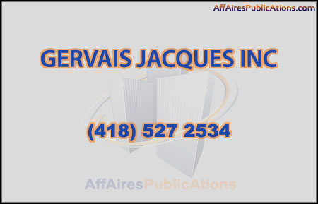 GERVAIS JACQUES INC