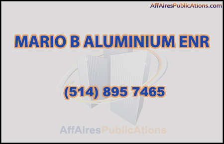 MARIO B ALUMINIUM ENR