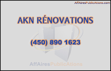 AKN RÉNOVATIONS