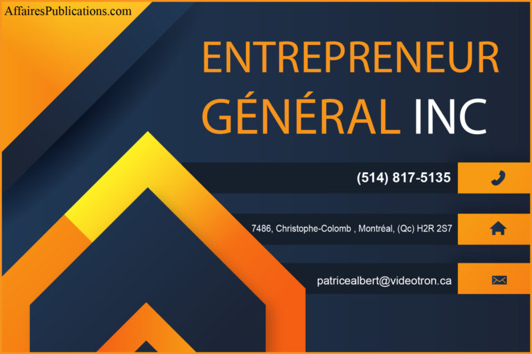 ENTREPRENEUR GÉNÉRAL