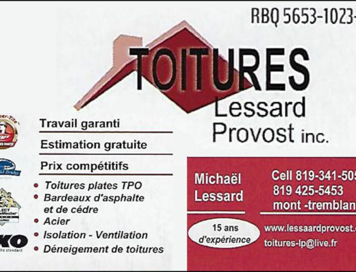 TOITURES LESSARD PROVOST INC