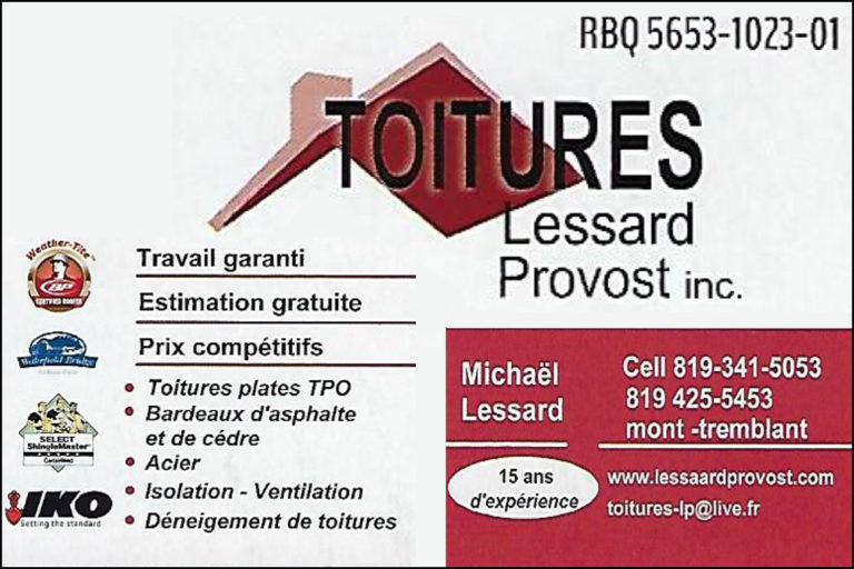 TOITURES LESSARD PROVOST INC