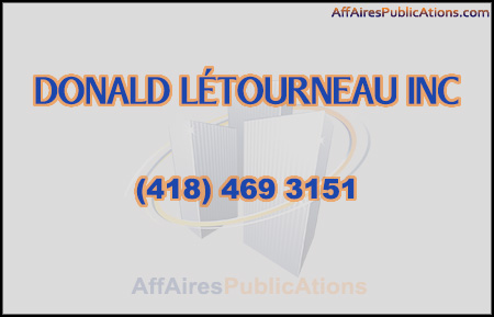 DONALD LÉTOURNEAU INC