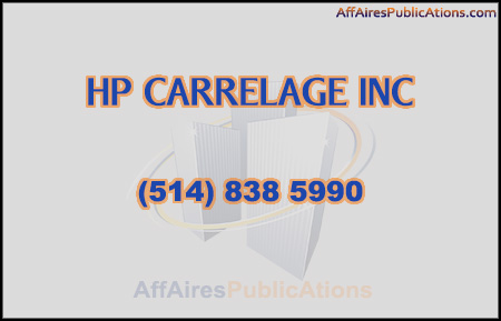 HP CARRELAGE INC