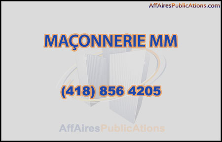 MAÇONNERIE MM