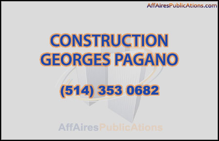 CONSTRUCTION GEORGES PAGANO