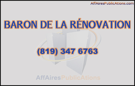BARON DE LA RÉNOVATION