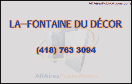LA-FONTAINE DU DÉCOR INC