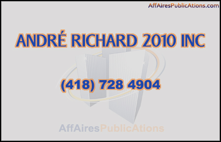 ANDRÉ RICHARD 2010 INC