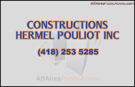 CONSTRUCTIONS HERMEL POULIOT