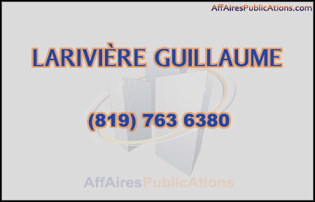 LARIVIÈRE GUILLAUME ENR