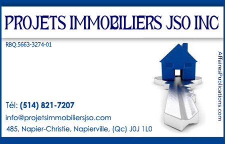 PROJETS IMMOBILIERS JSO INC