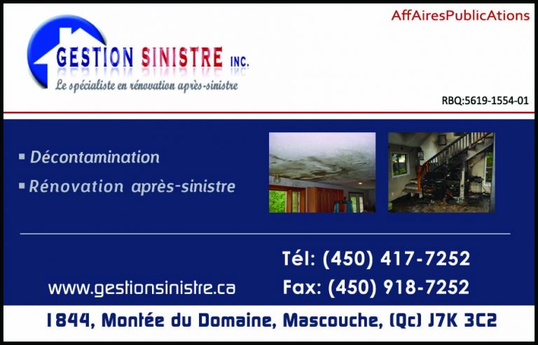 GESTION SINISTRE INC