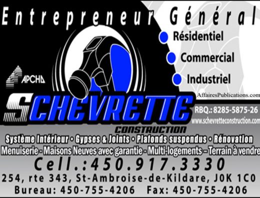 S CHEVRETTE CONSTRUCTION