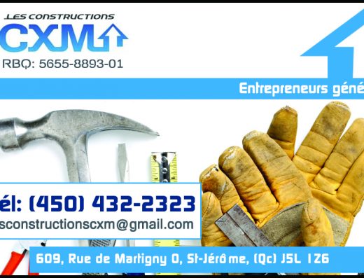 CONSTRUCTIONS CXM INC