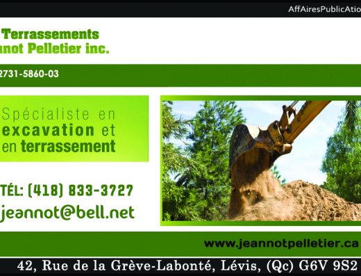 TERRASSEMENT JEANNOT PELLETIER INC