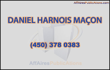 DANIEL HARNOIS MAÇON