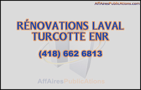 RÉNOVATIONS LAVAL TURCOTTE