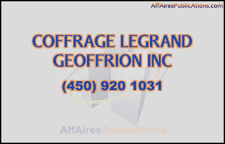COFFRAGE LEGRAND GEOFFRION