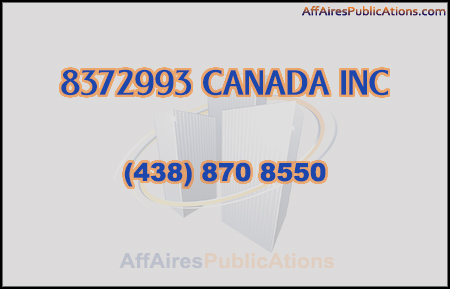 8372993 CANADA INC