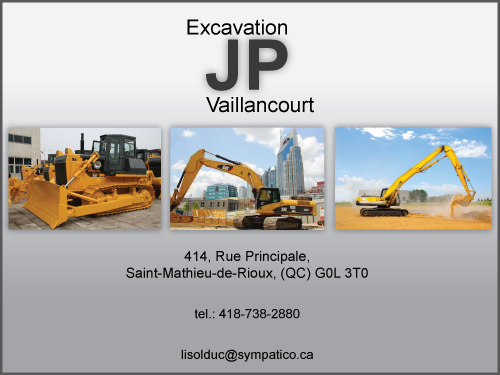 EXCAVATION JP VAILLALNCOURT