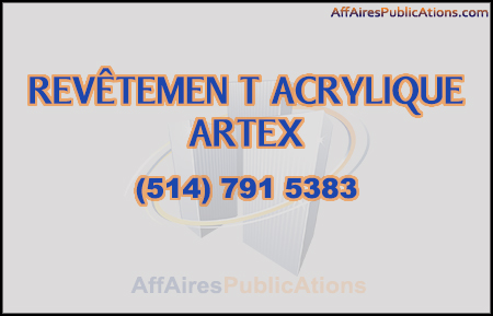 REVÊTEMEN T ACRYLIQUE ARTEX