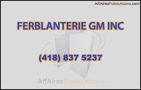 FERBLANTERIE GM INC